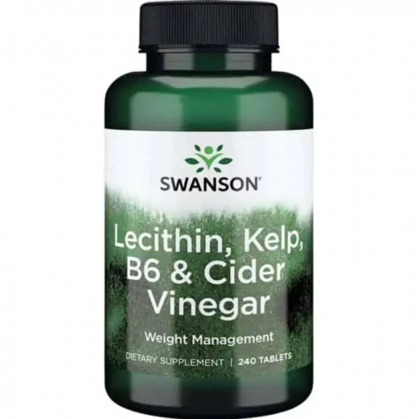 Lecithin, Kelp , B-6 , Cider Vinegar