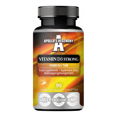 Vitamin D3 Strong 15 000 IU - 90 mini-tabs