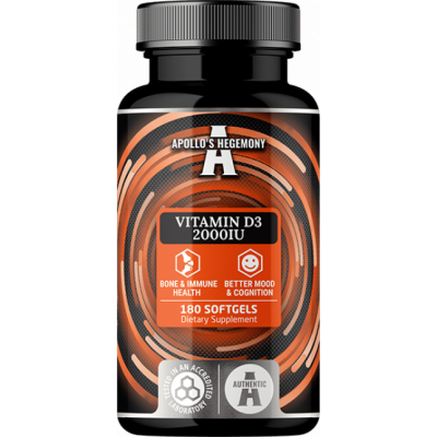Vitamin D3 2000 IU (gelcaps)
