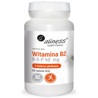 Witamina B2 R-5-P (Ryboflawina) 40mg