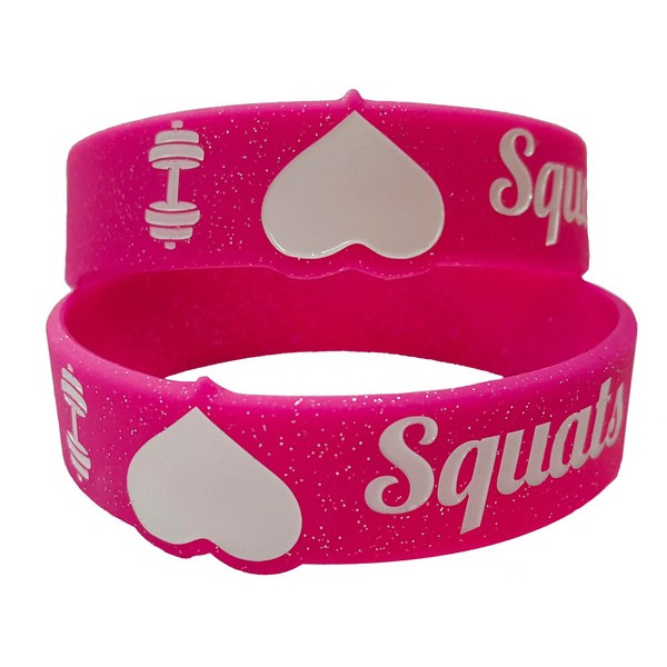 Wristband - I Love Squats 