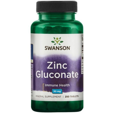 ZINC Cynk glukonian 30 mg (idealny do ssania)